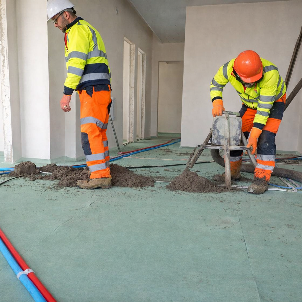 Şap Altı Isı ve Ses Yalıtımı