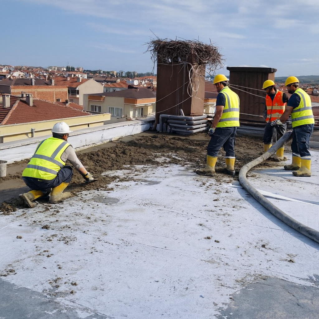 Teras Çatı Isı Yalıtımı