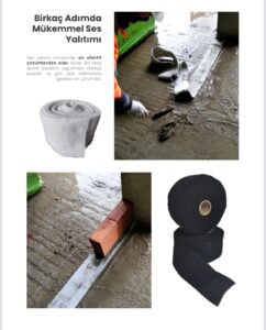 duvar altı bant makedonya ses yalıtımı
