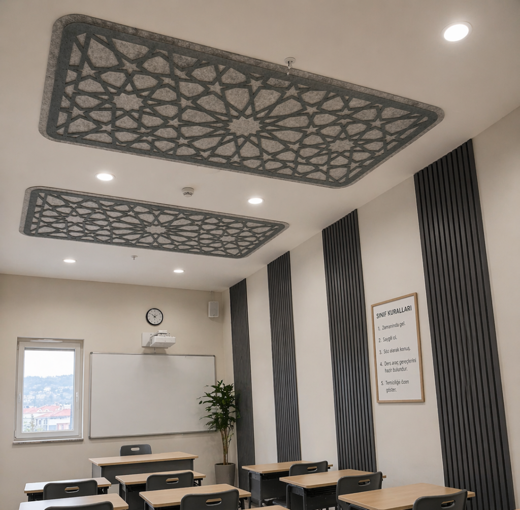 yalıtım çözümleri keçe panel uygulaması