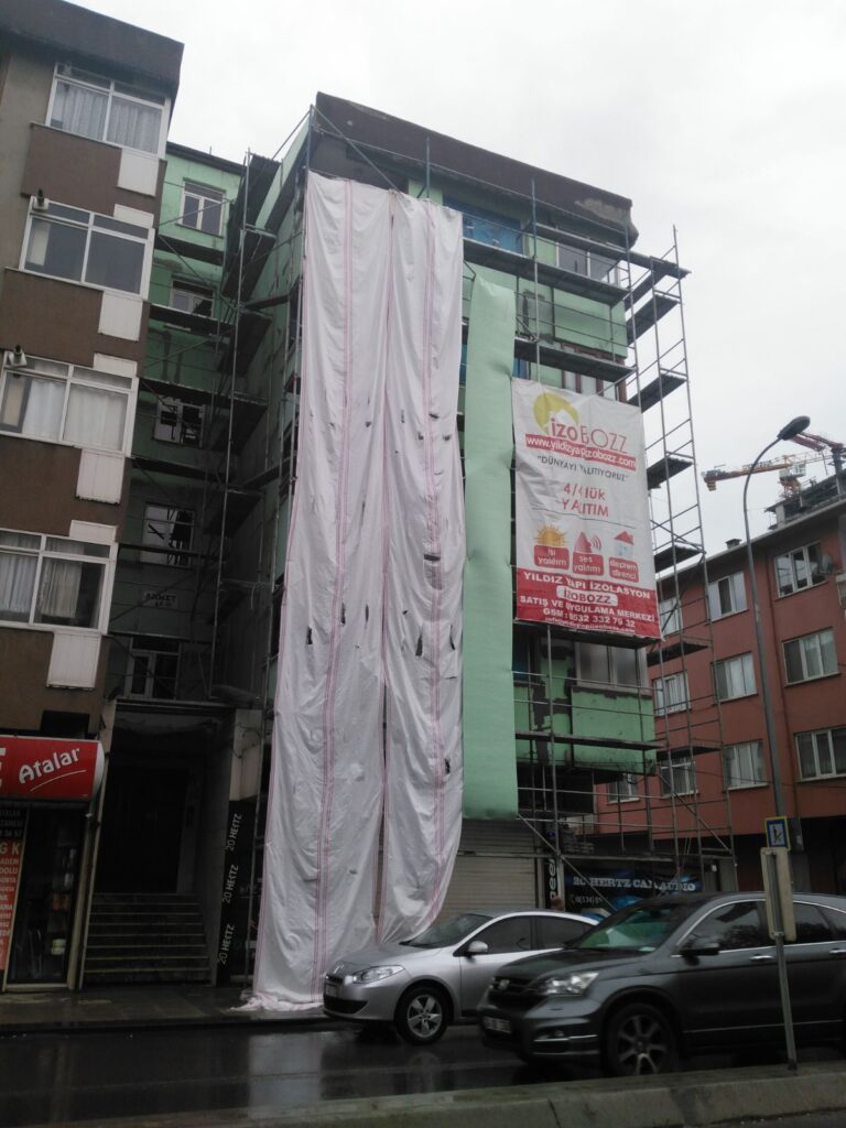 keçe mantolama ile sağlıklı bina yapılması