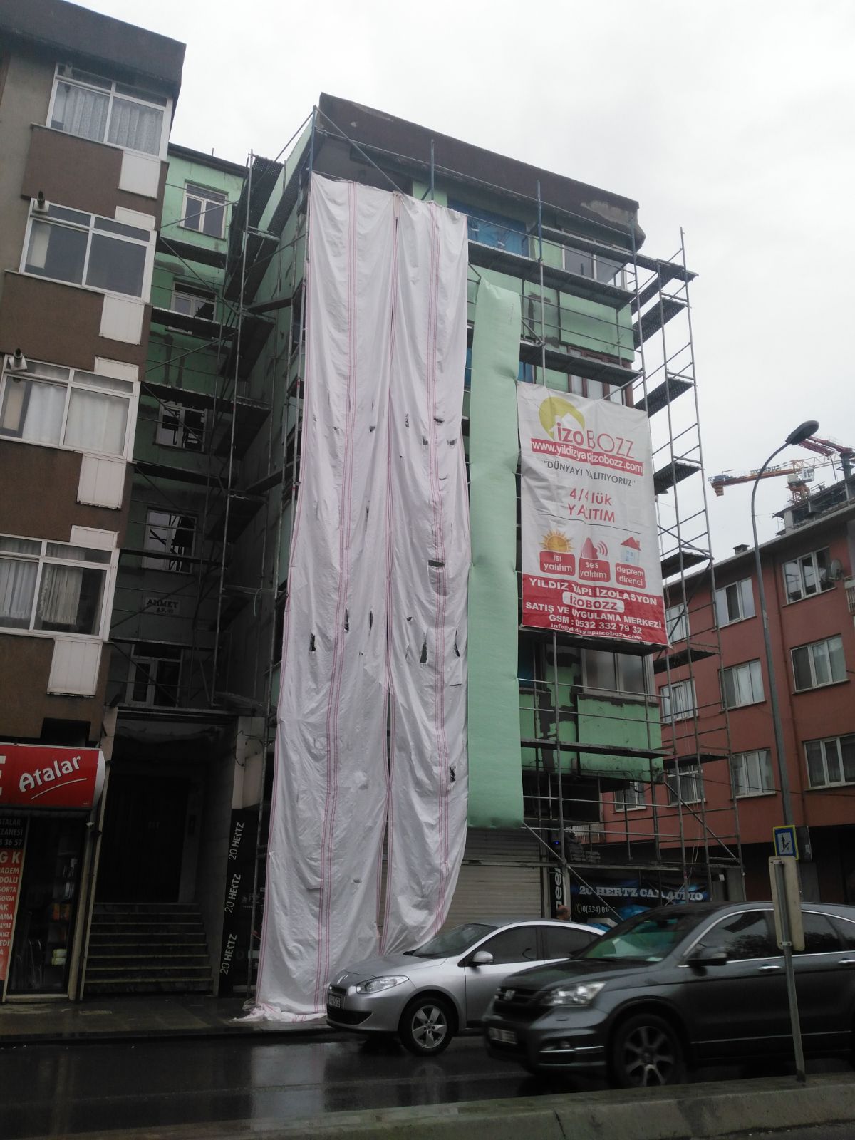 keçe mantolama ile sağlıklı bina yapılması