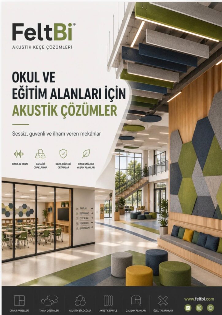 okullarda ve sınıflarda akustik konfor